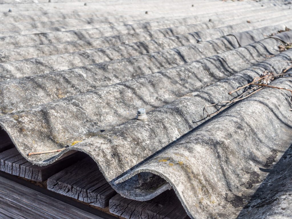 harmful asbestos roof - Rensfliser - Rensfliser