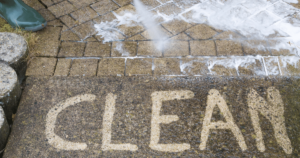 Rensning af fliser, gør det selv